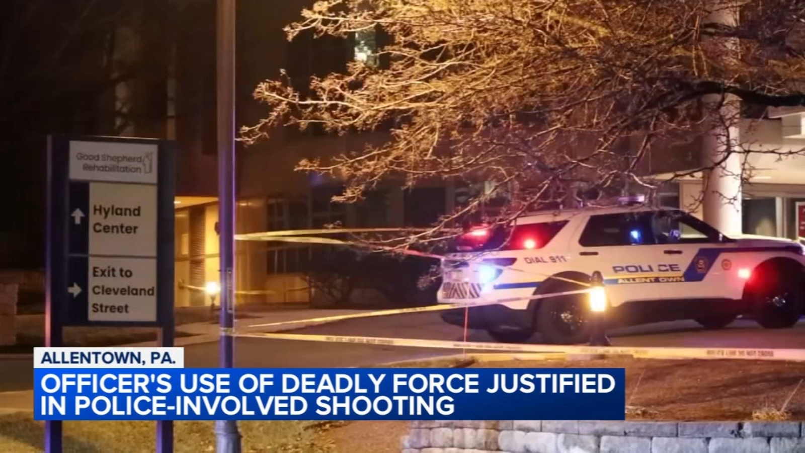 Lehigh County District Attorney: Officer's use of deadly force justified in Allentown police-involved shooting