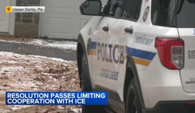 Community passes resolution limiting cooperation with ICE in Upper Darby, Pa.