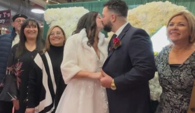 Philadelphia couples say 'I do' at Reading Terminal Market, Love Park on Valentine's Day