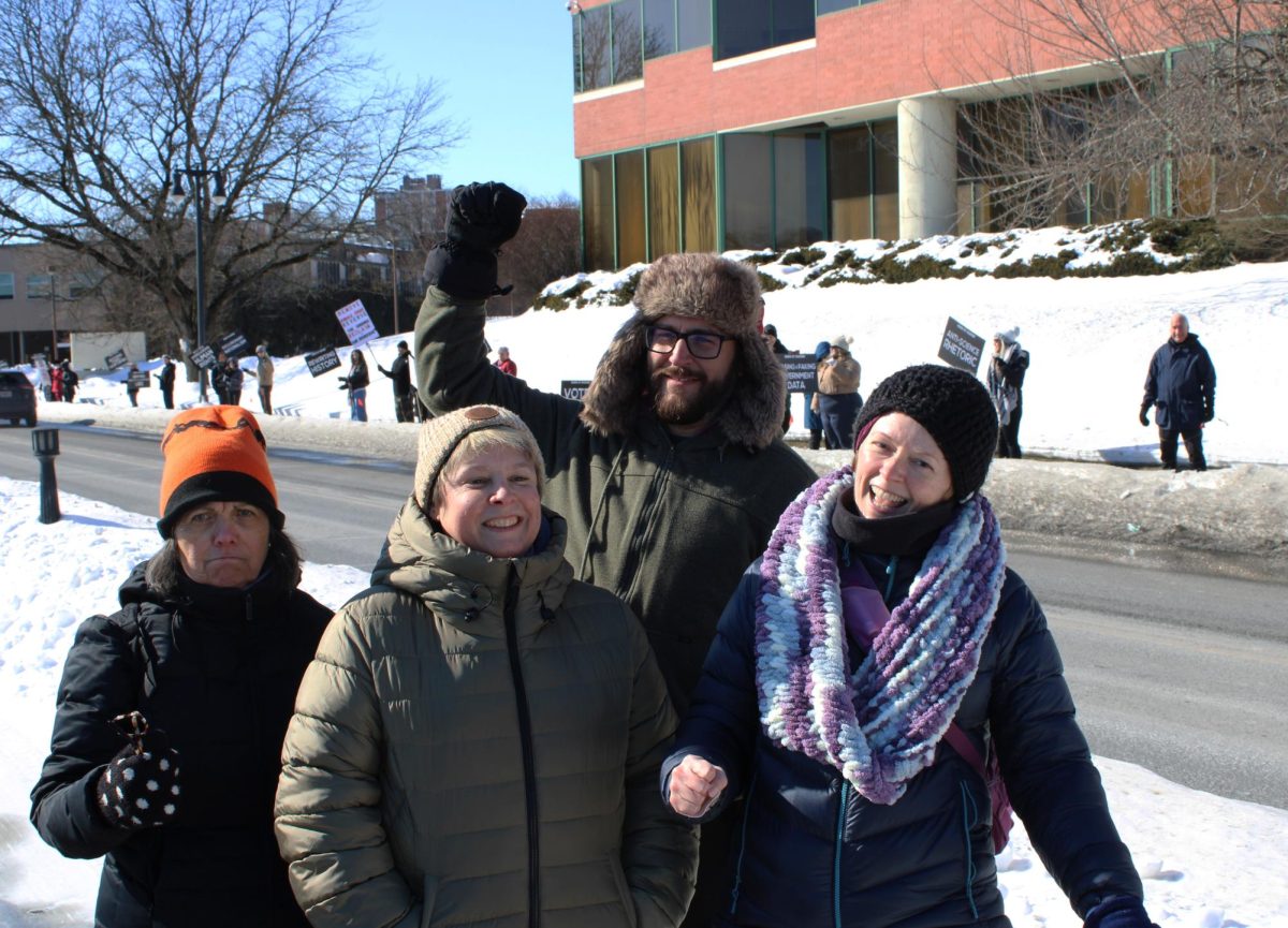 Easton United for Democracy organizers have held six protests at various locations in Downtown Easton.
