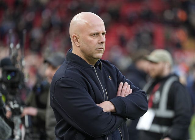 Liverpool manager Arne Slot