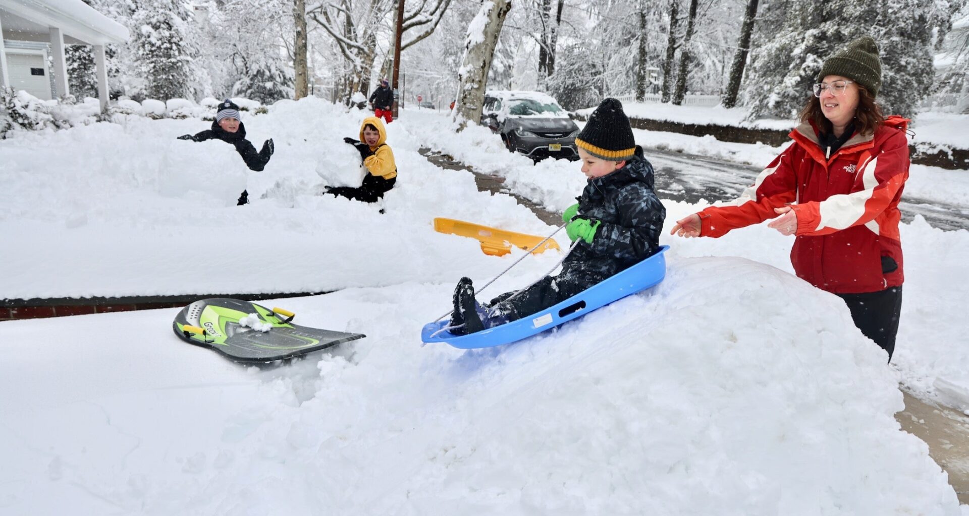 Philadelphia and NJ snow: Photos from Feb. 23 storm