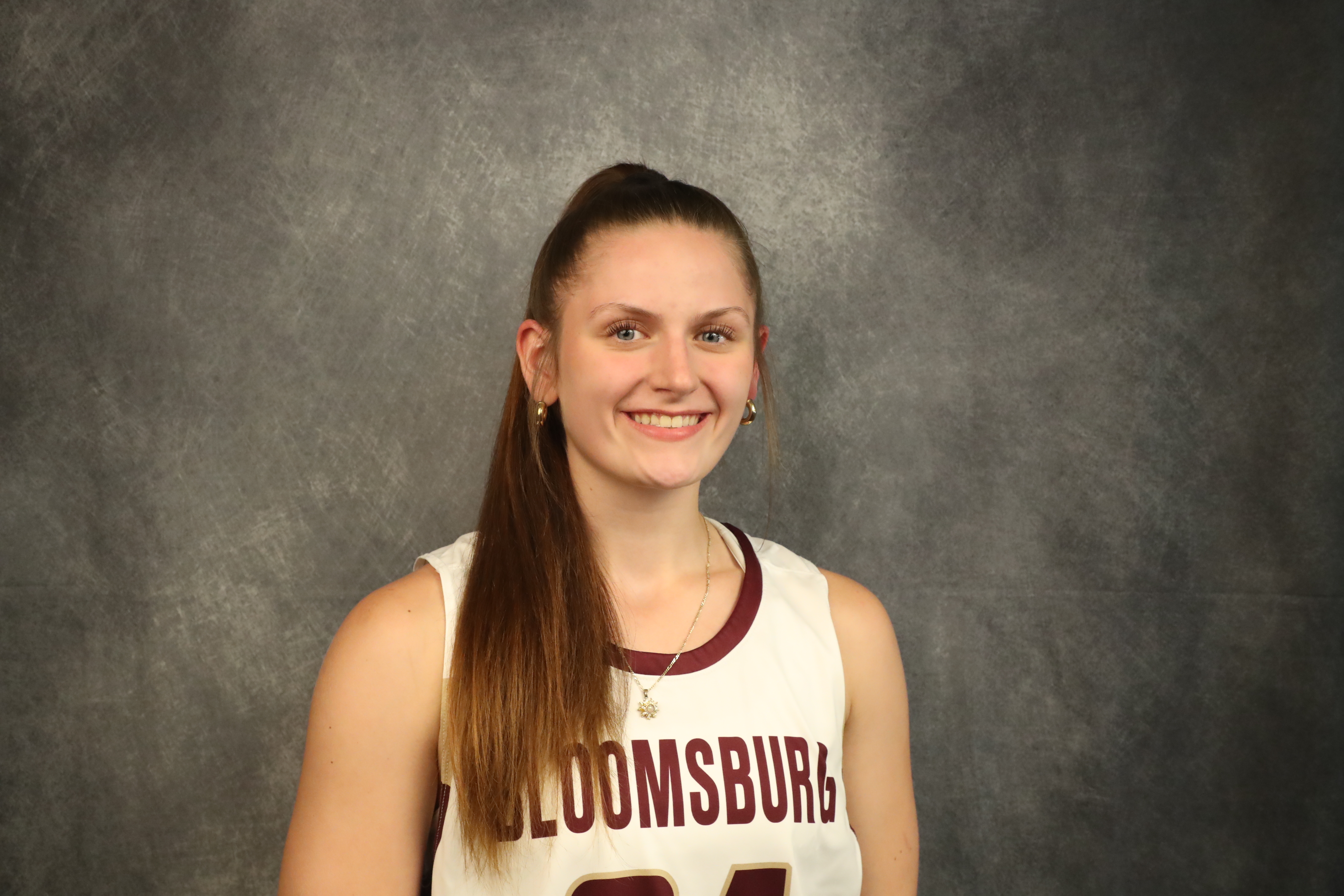 Bloomsburg and former Panther Valley standout basketball player Maddison Maynard....