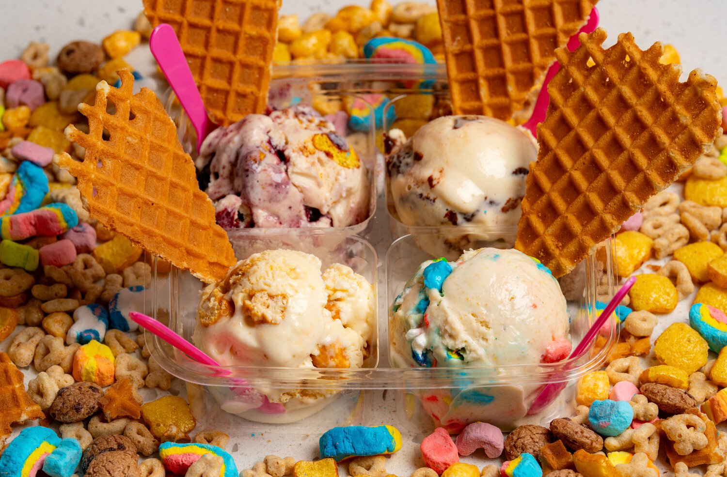 Milk Jawn will have cereal-themed flights on Ice Cream for Breakfast Day on Feb. 7.