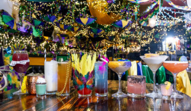 The Mardi Gras Pop-up Bar Experience at Craftsman Row Saloon runs through Fat Tuesday.