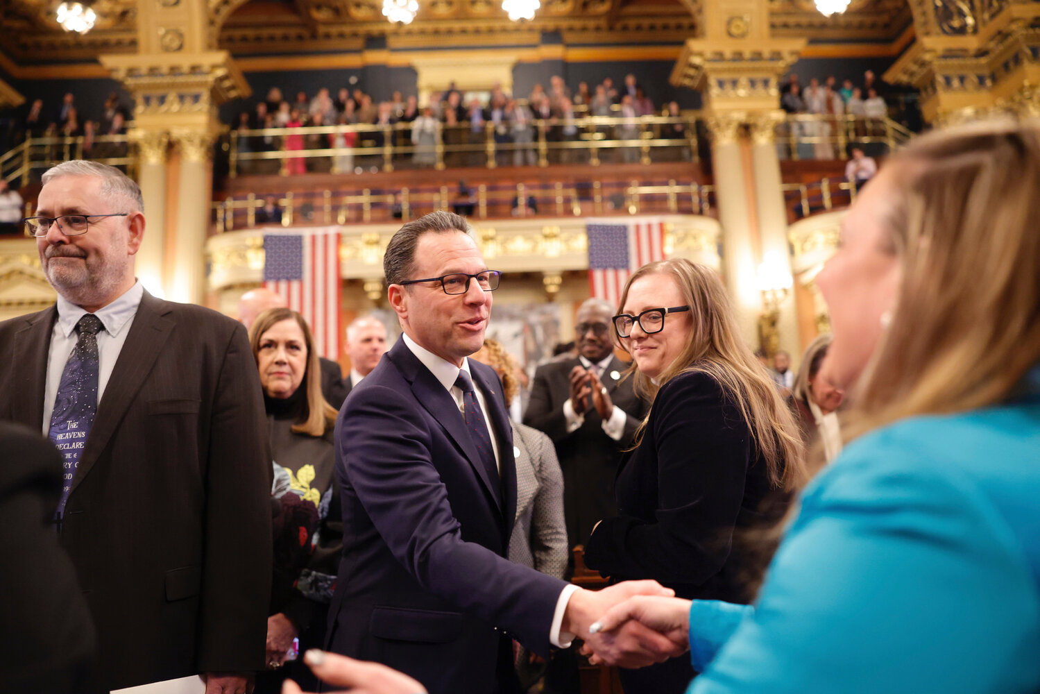 Gov. Josh Shapiro presented his budget to lawmakers last week in Harrisburg.
