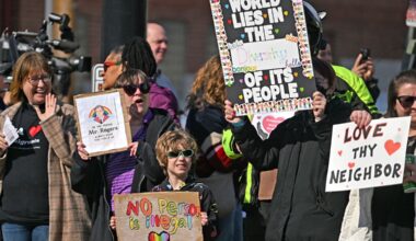 Springdale rallies in support of detained resident from Peru