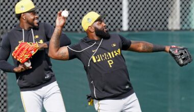 The Pirates officially sign Marcell Ozuna, who is excited to mentor Oneil Cruz and 'do damage' with his bat