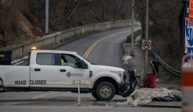 Falling rocks lead to closure of Pittsburgh’s P.J. McArdle Roadway