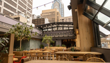 El Techo is perched atop the Motto Hotel.