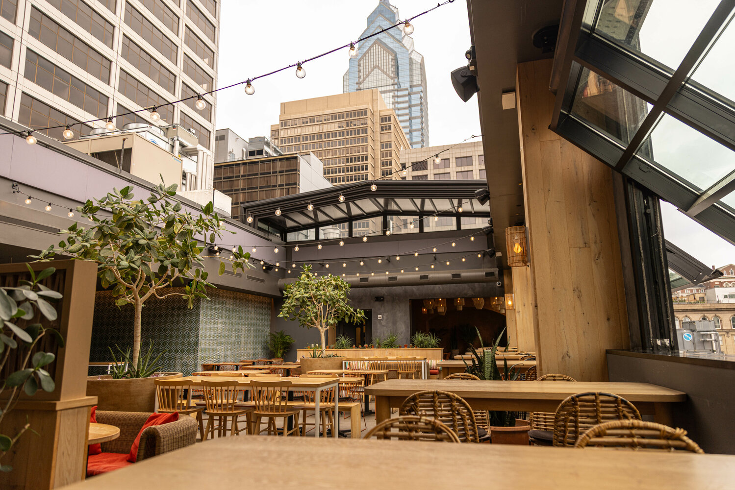 El Techo is perched atop the Motto Hotel.