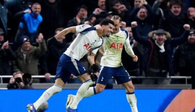 Dominic Solanke stunner earns Tottenham a point against Manchester City