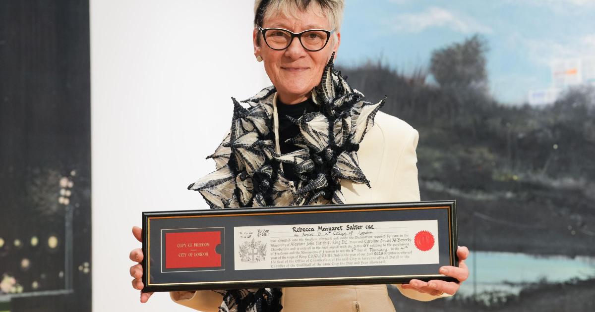 Royal Academy’s first female president given Freedom of the City of London