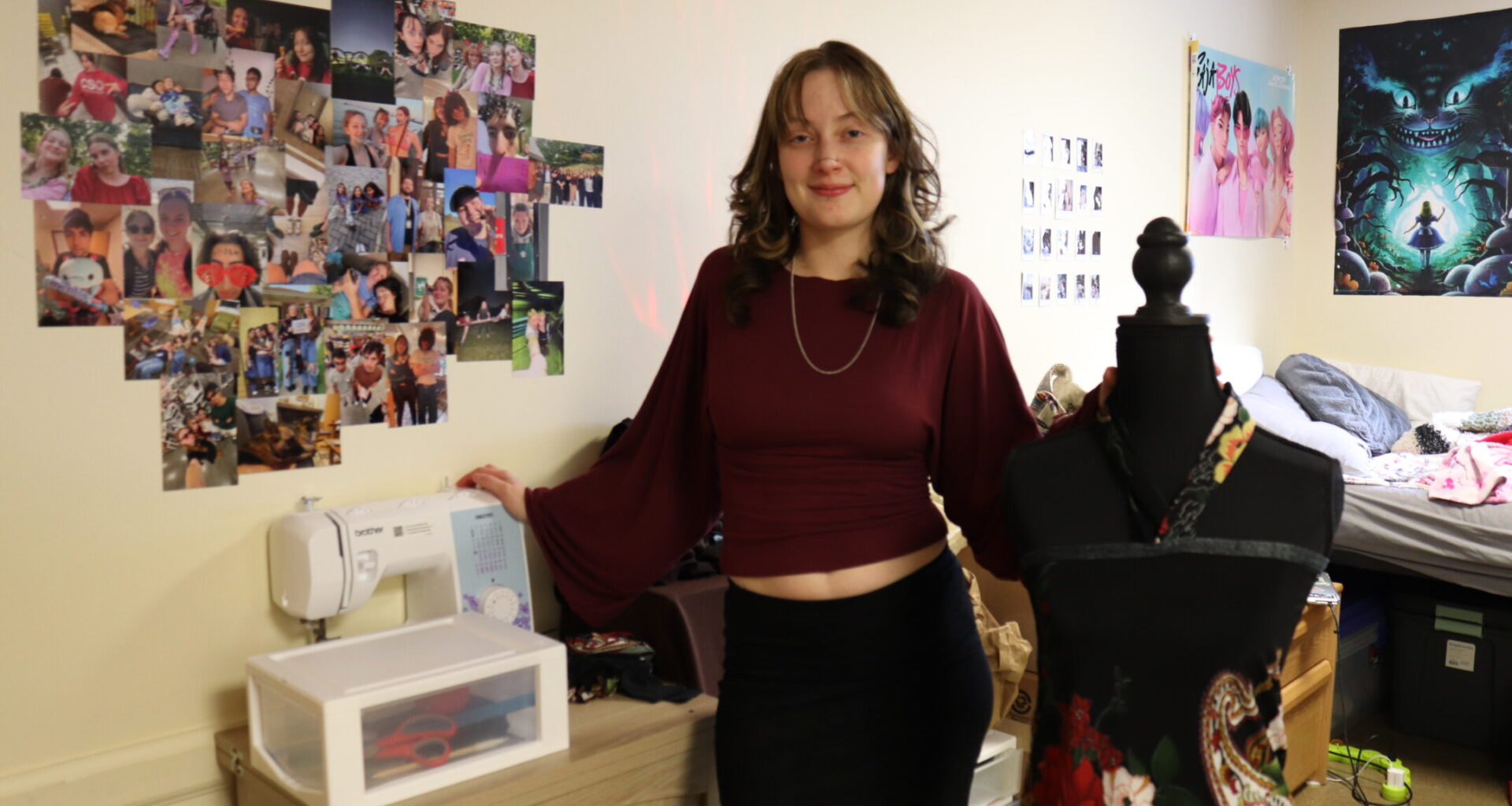 Alana Shuman '27 designs and shops sustainably