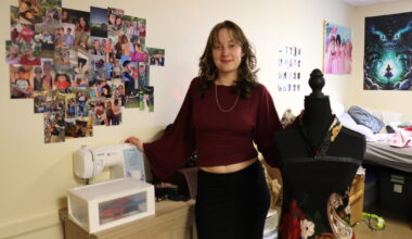 Alana Shuman '27 designs and shops sustainably