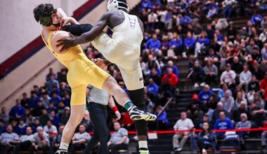 District 11 3A wrestling finals: Becahi’s Dillard brothers both win titles