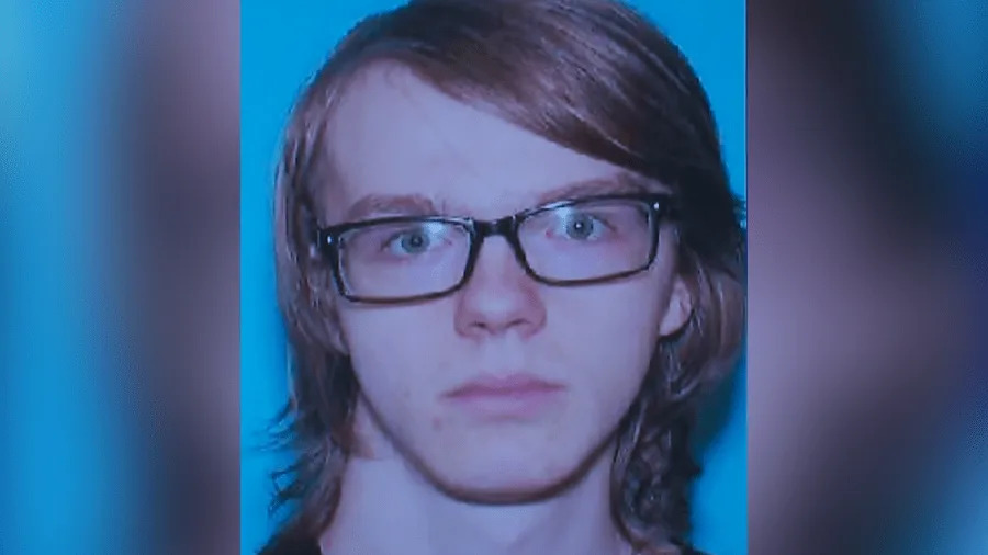 Matthew Edward Pysher as seen in a photo presented at a press conference on Monday, Feb. 23, 2026. (KTLA)