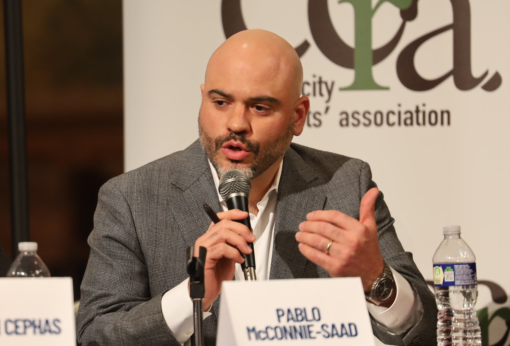 Pablo McConnie-Saad speaks