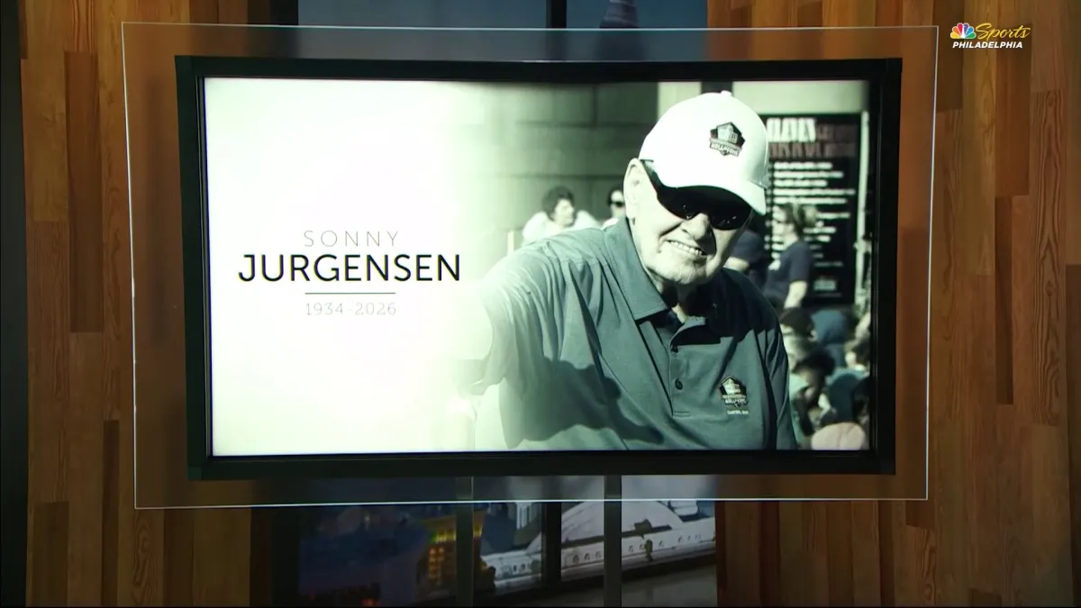 Watch a remembrance of legendary Eagles QB Sonny Jurgensen – NBC Sports Philadelphia