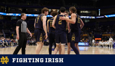 Late Irish Flurry Falls Short in 68-73 Loss at Pitt – Notre Dame Fighting Irish – Official Athletics Website
