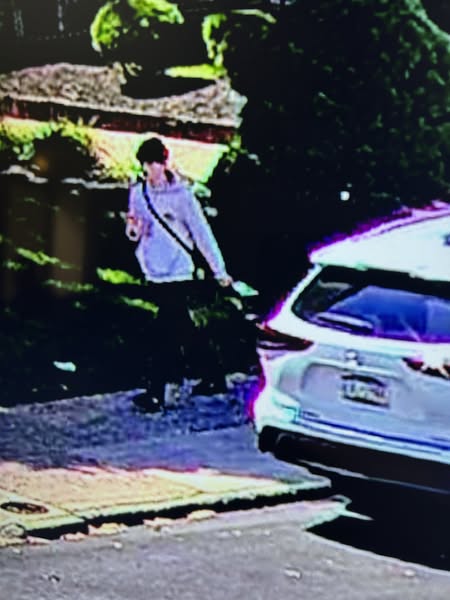Upper Darby police are looking for this person in connection with a Sunday homicide. (COURTESY PHOTO)