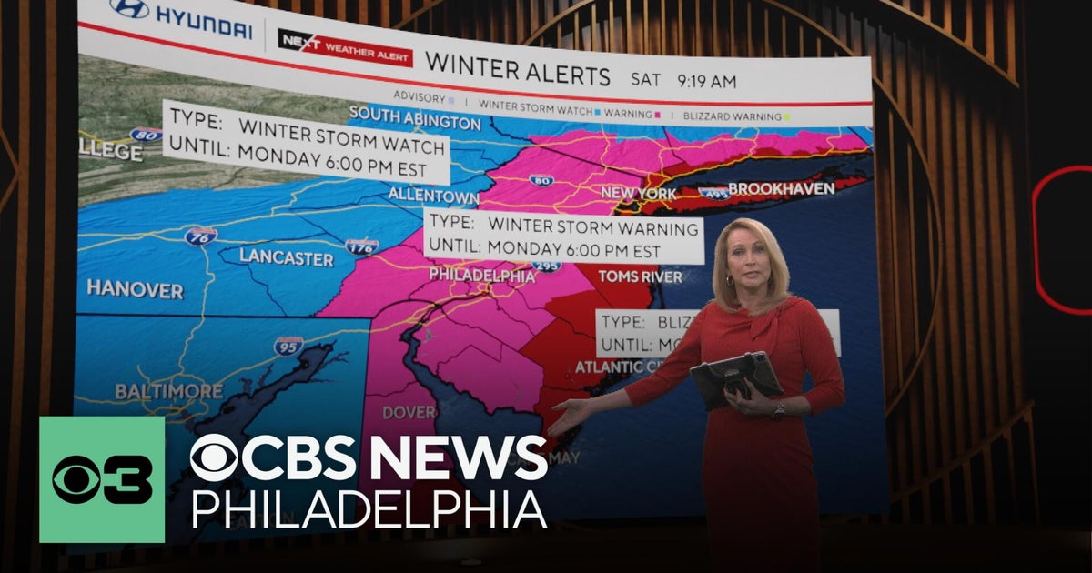 Coastal snowstorm with blizzard, winter storm warnings Sunday-Monday; tracking latest snow totals