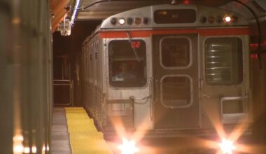 Man dies after being hit by Market-Frankford Line train in Center City, SEPTA says