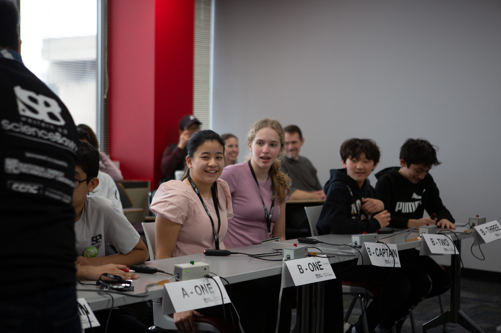 COntestants of the WPA Science Bowl