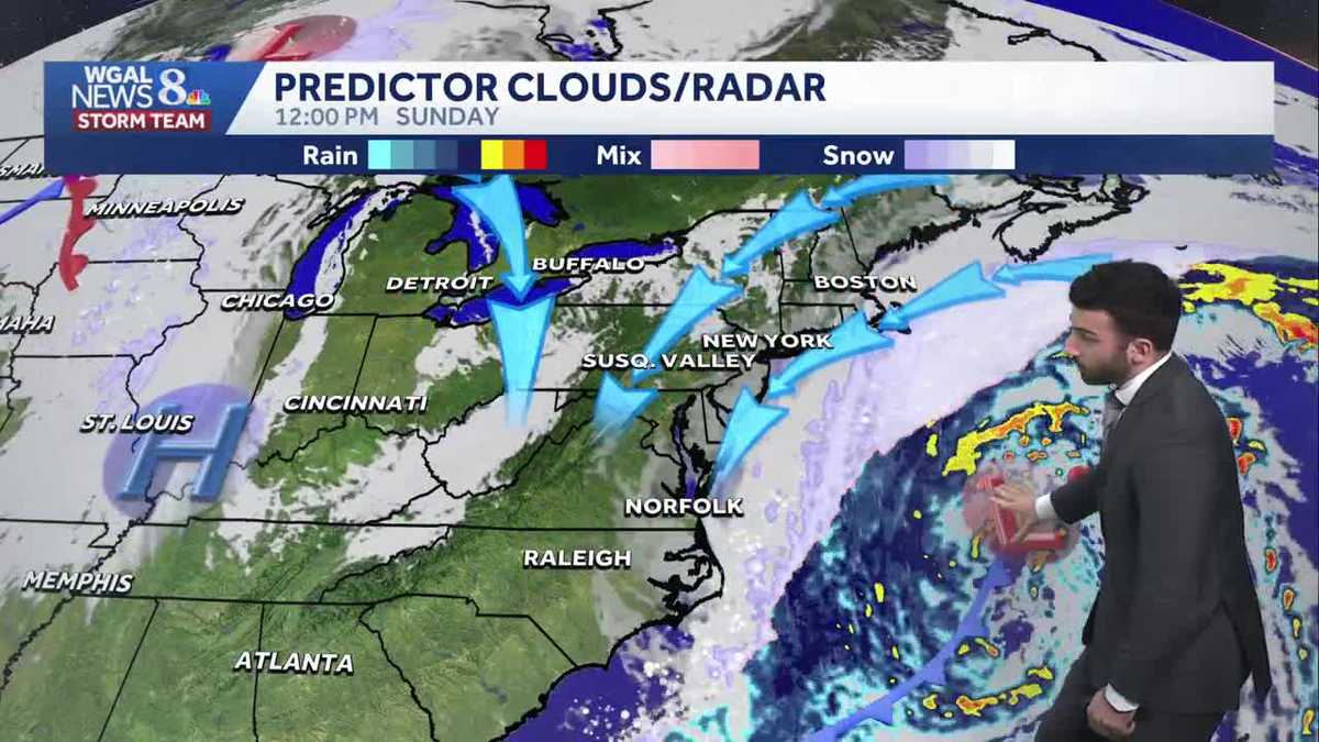 Frigid chills continue through the weekend, winds increase Sunday in south-central Pennsylvania