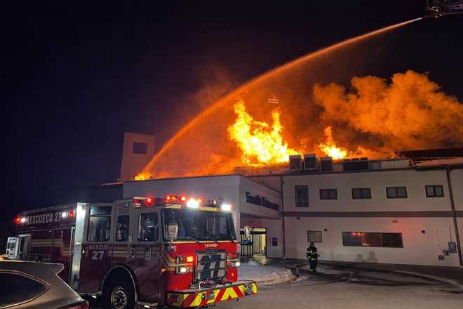 Fire at Lehigh Valley Hospital in Dickson City fire at lehigh valley hospital in dickson city