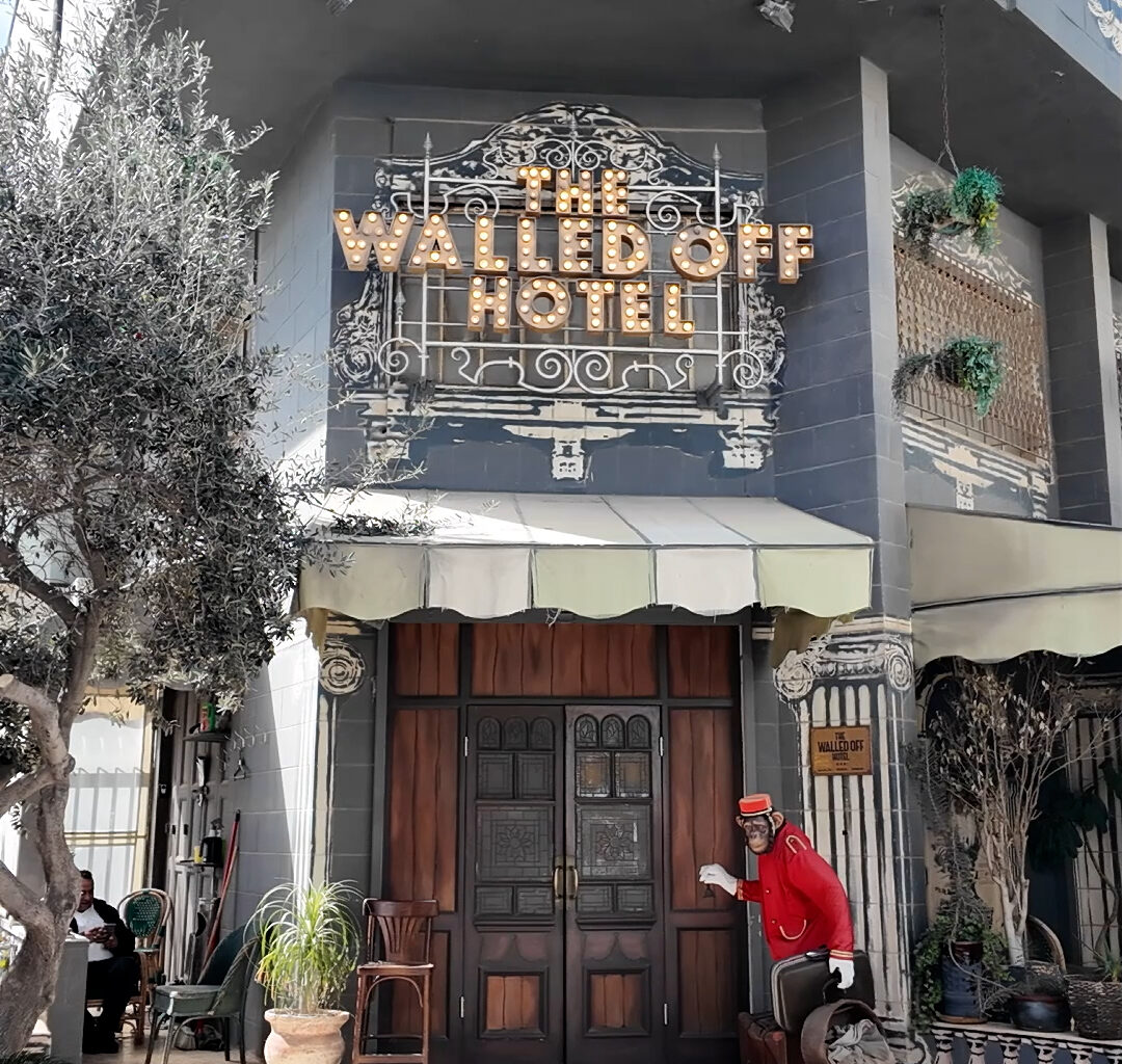 This hotel in Bethlehem boasts the "worst view in the world." Called the "Walled Off Hotel," this stay gives guests a somber view into the Israeli-Palestinian conflict. - facebook.com