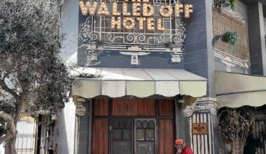 This hotel in Bethlehem boasts the "worst view in the world." Called the "Walled Off Hotel," this stay gives guests a somber view into the Israeli-Palestinian conflict. - facebook.com