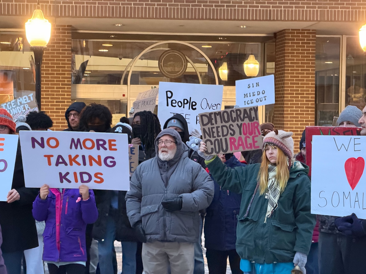 ICE Out of Harrisburg protest