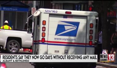 Some Albany & Bethlehem residents say they sometimes go days without mail