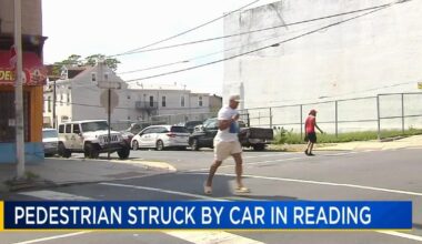 Pedestrian hit by car in Reading | Reading Area