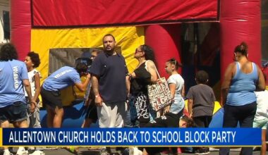 Allentown kids enjoy free back-to-school block party at Hope Community Church | Allentown Area