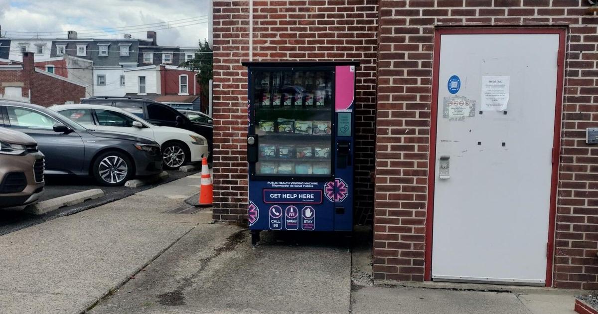 Public Health vending machine in Allentown offers 24/7 access to essential health supplies | Allentown Area