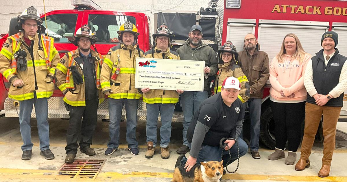 Donation made to New Bethlehem Fire Co. | News