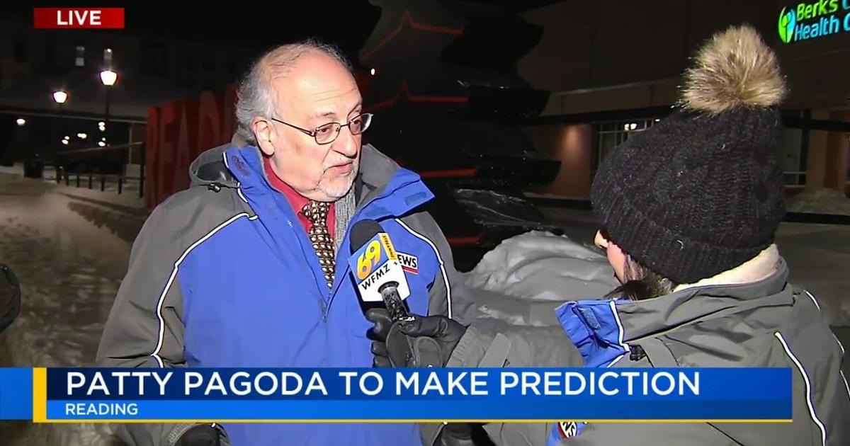 Patty Pagoda will make her forecast from the 800 block of Penn Street | Video