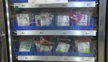 Blood shortages impact local hospitals as donors dwindle during winter weather | Lehigh County