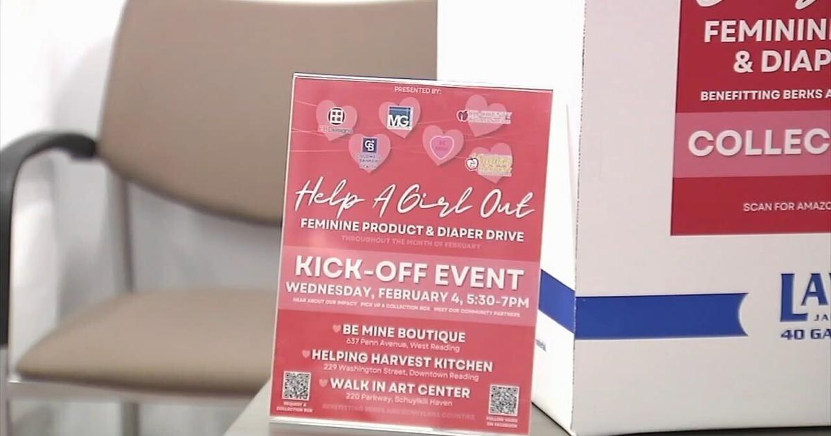 Help A Girl Out launches fifth annual menstrual equity drive in Reading | Berks Regional News