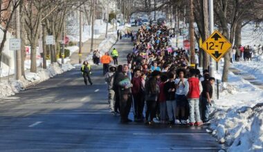 Falling ice leads to gas leak at Central Middle School | Reading Area