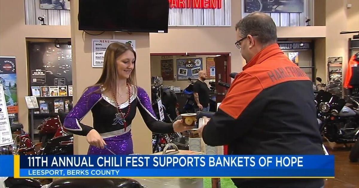 Classic Harley-Davidson serves up Redner's chili to support homeless shelters | Reading Area