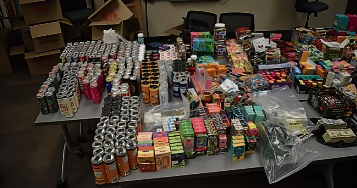 Three arrested following investigation into illegal THC sales at area smoke shops |