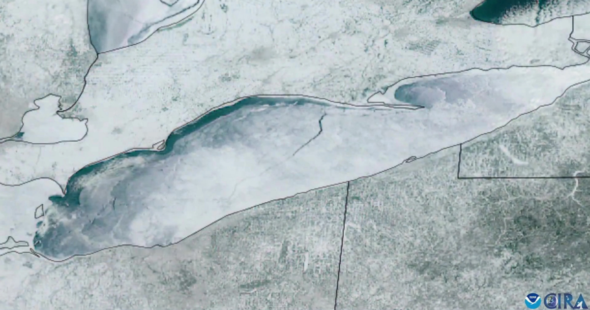 Space satellite captures 80-mile fracture across Lake Erie | Nation