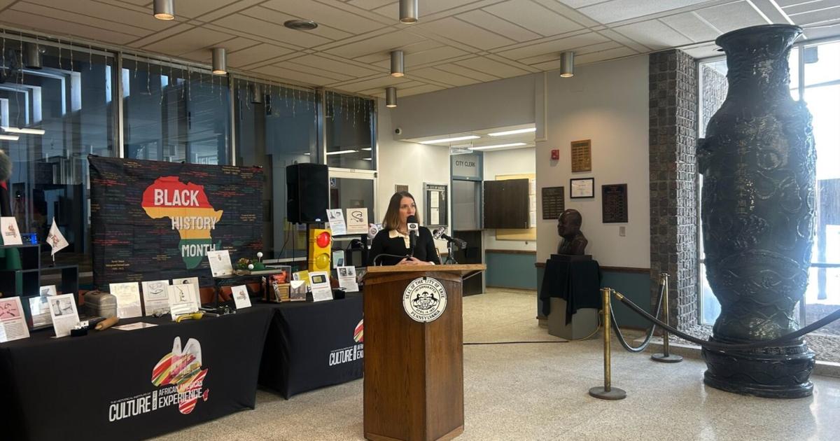 Black History Month Exhibit Unveiled at City Hall | Local News