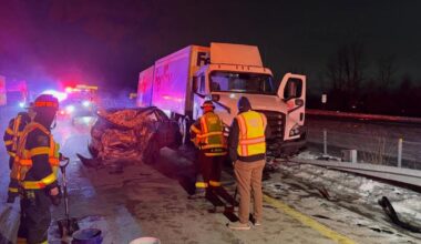 3-vehicle crash on Route 33 in Bethlehem Twp. 2-12-26 |