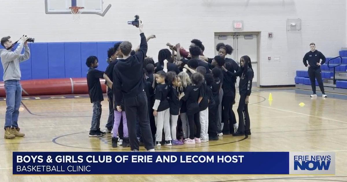 Boys & Girls Club of Erie and LECOM Host Basketball Clinic | News