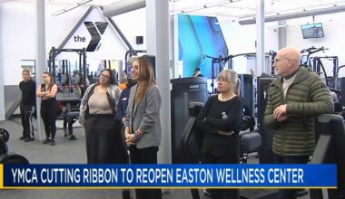 River Crossing YMCA cuts ribbon on upgraded wellness center | Nazareth Area