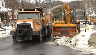 Freezing temps stall snow melt, forcing Allentown to step up removal efforts | Allentown Area